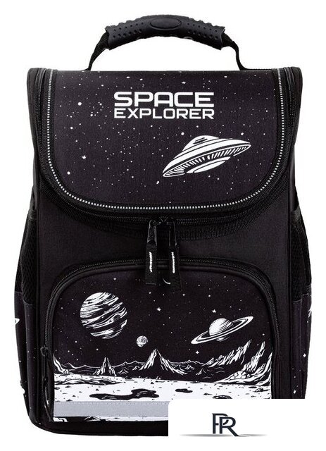 Школьный рюкзак Пифагор Basic. Space Invader 273140 - Изображение №2 — Интернет-магазин ПроЗаказ