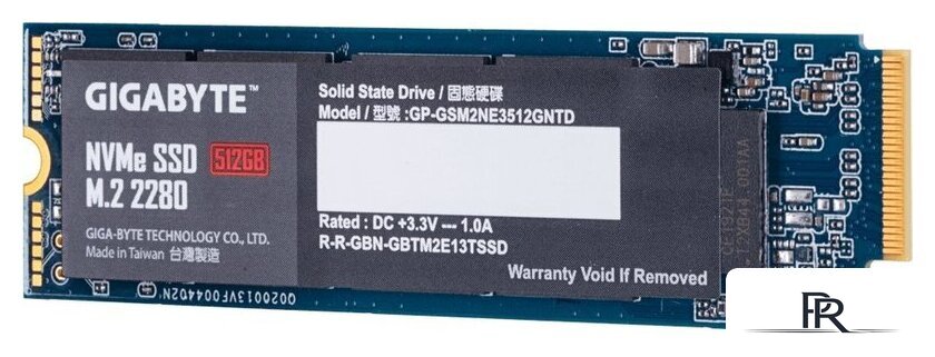 SSD Gigabyte NVMe 512GB GP-GSM2NE3512GNTD - Изображение №2 — Интернет-магазин ПроЗаказ