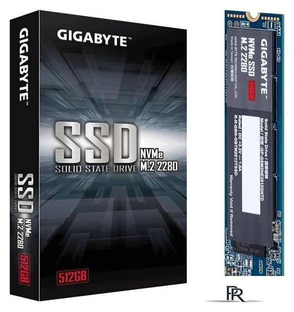 SSD Gigabyte NVMe 512GB GP-GSM2NE3512GNTD - Изображение №4 — Интернет-магазин ПроЗаказ