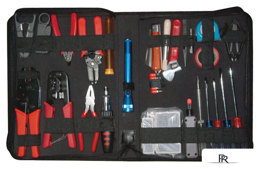 Электромонтажный набор Gembird TK-NETWORK 31 предмет - Изображение №1 — Интернет-магазин ПроЗаказ