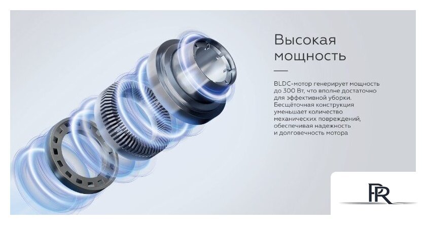 Пылесос BQ VCA0104H (серый) - Изображение №9 — Интернет-магазин ПроЗаказ