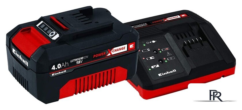 Аккумулятор с зарядным устройством Einhell Power X-Change 4512042 (18В/4 Ah + 18В) - Изображение №1 — Интернет-магазин ПроЗаказ