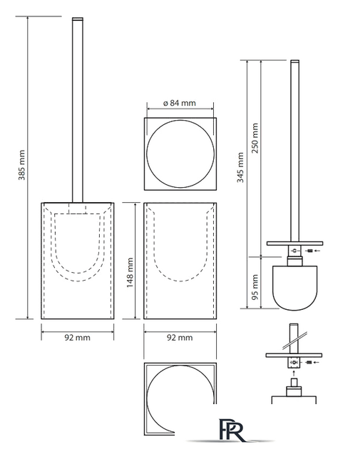 Ершик для унитаза Bemeta Gamma 145613310 - Изображение №2 — Интернет-магазин ПроЗаказ