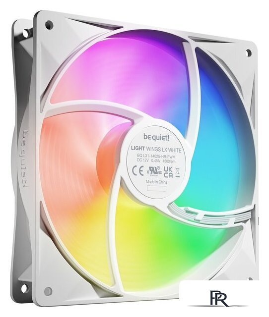 Комплект вентиляторов для корпуса be quiet! Light Wings LX 140mm PWM HS 3-Pack W BL131 - Изображение №2 — Интернет-магазин ПроЗаказ