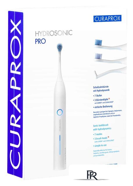 Электрическая зубная щетка Curaprox Hydrosonic Pro - Изображение №4 — Интернет-магазин ПроЗаказ