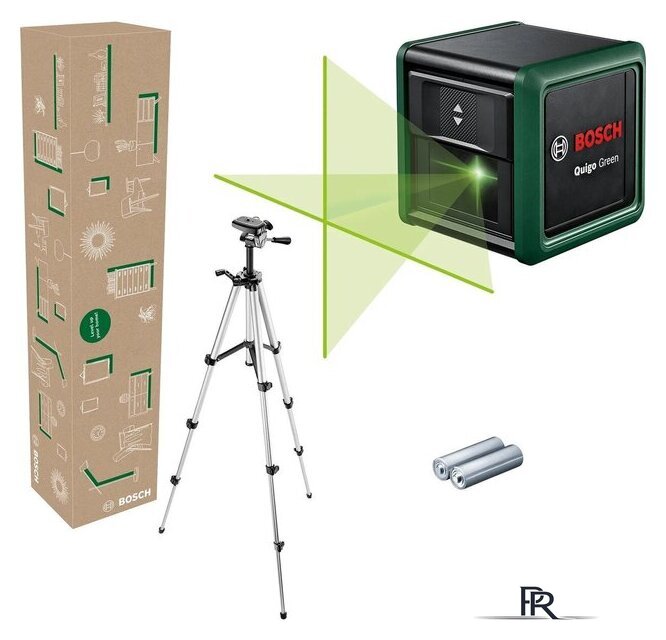 Лазерный нивелир Bosch Quigo Green 0603663CZ1 - Изображение №1 — Интернет-магазин ПроЗаказ