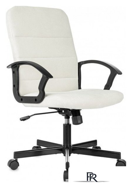 Офисное кресло Бюрократ Triest (молочный Fabric Velvet 20) - Изображение №1 — Интернет-магазин ПроЗаказ