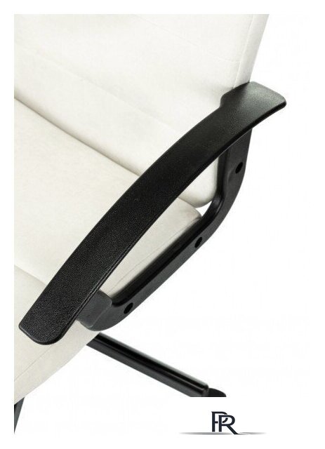 Офисное кресло Бюрократ Triest (молочный Fabric Velvet 20) - Изображение №6 — Интернет-магазин ПроЗаказ