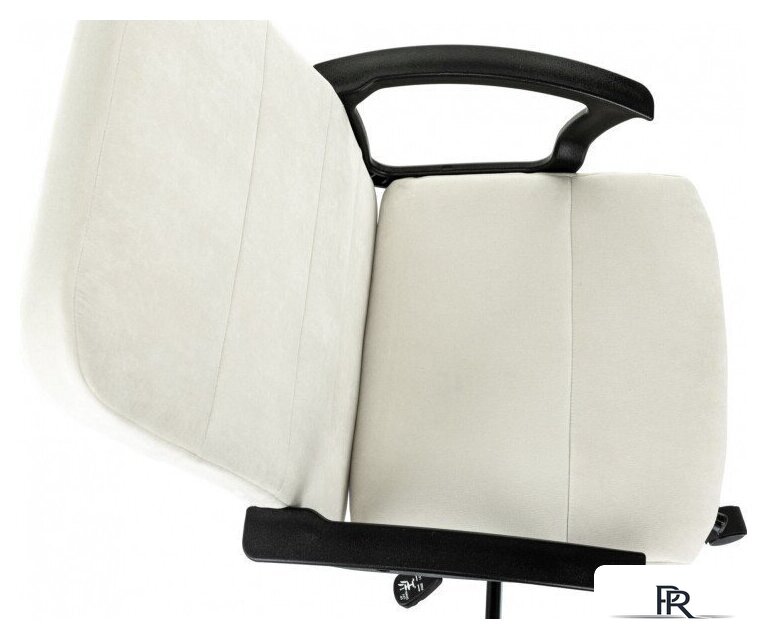 Офисное кресло Бюрократ Triest (молочный Fabric Velvet 20) - Изображение №10 — Интернет-магазин ПроЗаказ