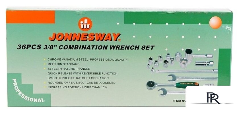 Универсальный набор инструментов Jonnesway S04H3536S (36 предметов) - Изображение №6 — Интернет-магазин ПроЗаказ