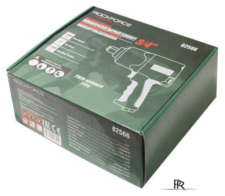 Пневматический гайковерт RockForce RF-82566 - Изображение №7 — Интернет-магазин ПроЗаказ