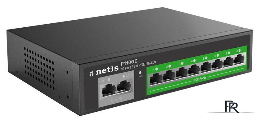 Неуправляемый коммутатор Netis P110GC - Изображение №1 — Интернет-магазин ПроЗаказ