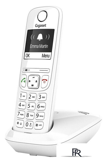Радиотелефон Gigaset AS690 RUS SYS (белый) - Изображение №1 — Интернет-магазин ПроЗаказ