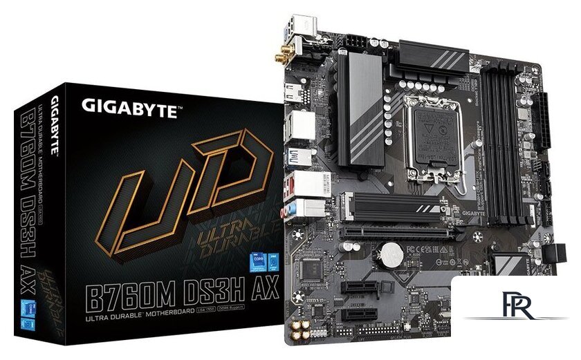 Материнская плата Gigabyte B760M DS3H AX (rev. 1.x) - Изображение №2 — Интернет-магазин ПроЗаказ