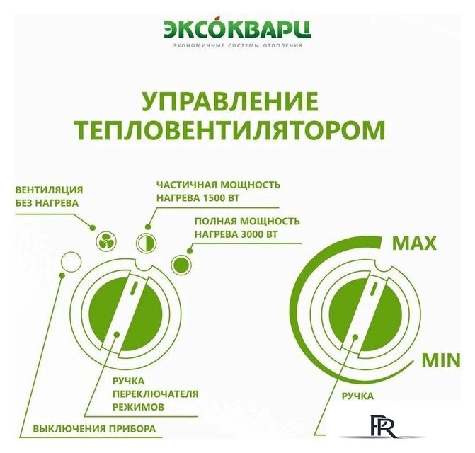 Электрическая тепловая пушка Эксокварц ТР-1.5/3 - Изображение №4 — Интернет-магазин ПроЗаказ