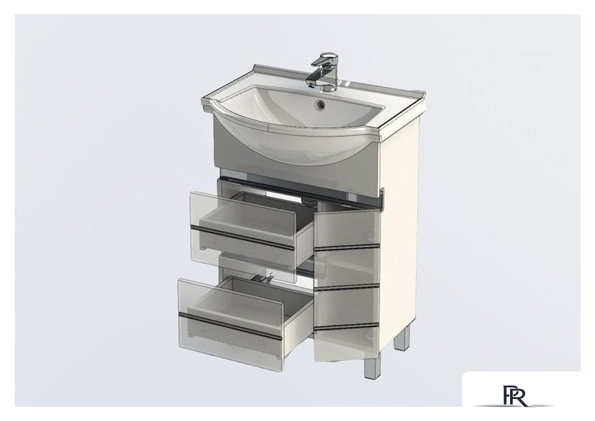  Aquanet Тумба под умывальник Доминика 60 171684 - Изображение №5 — Интернет-магазин ПроЗаказ