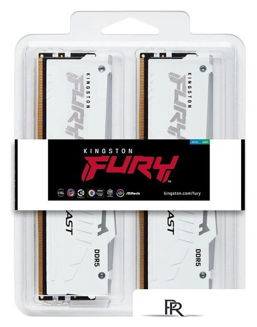 Оперативная память Kingston FURY Beast RGB 2x32ГБ DDR5 5600 МГц KF556C40BWAK2-64 - Изображение №3 — Интернет-магазин ПроЗаказ
