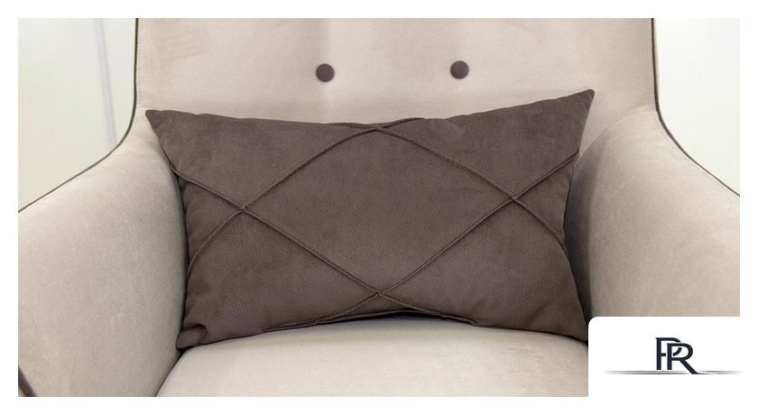 Интерьерное кресло Нижегородмебель Френсис ТК 262 (офелия/амиго велюр, бежевый) - Изображение №7 — Интернет-магазин ПроЗаказ