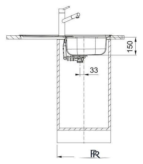 Кухонная мойка Franke Spark SKL 611-78/44 101.0712.226 (нержавеющая сталь) - Изображение №5 — Интернет-магазин ПроЗаказ