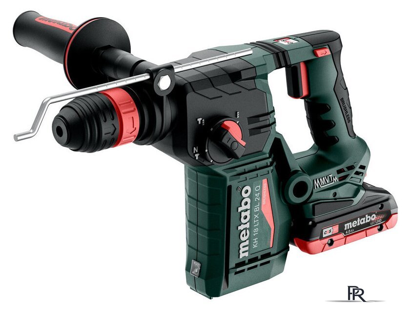 Перфоратор Metabo KH 18 LTX BL 24 Q 601714800 (с 2-мя АКБ, кейс) - Изображение №1 — Интернет-магазин ПроЗаказ