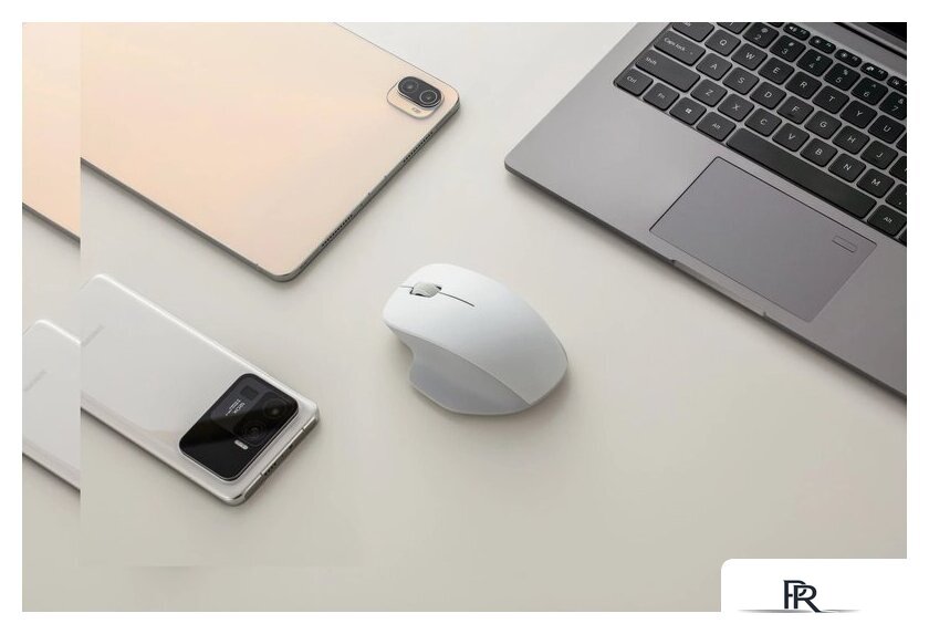 Мышь Xiaomi Wireless Mouse Comfort Edition XMWXSB04YM (белый, международная версия) - Изображение №5 — Интернет-магазин ПроЗаказ