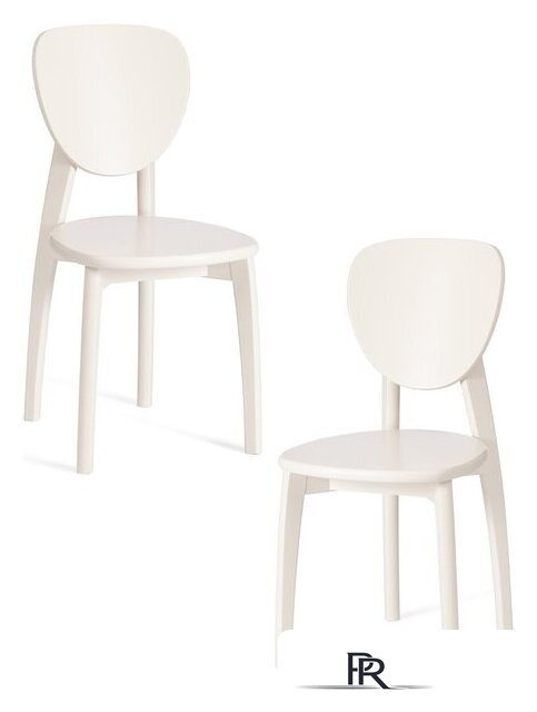 Стул TetChair Diamante жесткое сиденье (бук/ivory white) - Изображение №10 — Интернет-магазин ПроЗаказ
