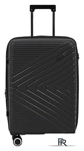 Чемодан-спиннер Pride РР-202 (M, черный) - Изображение №1 — Интернет-магазин ПроЗаказ