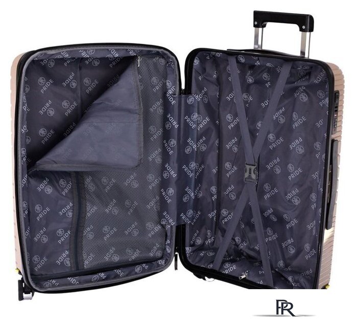 Чемодан-спиннер Pride РР-202 (M, черный) - Изображение №6 — Интернет-магазин ПроЗаказ