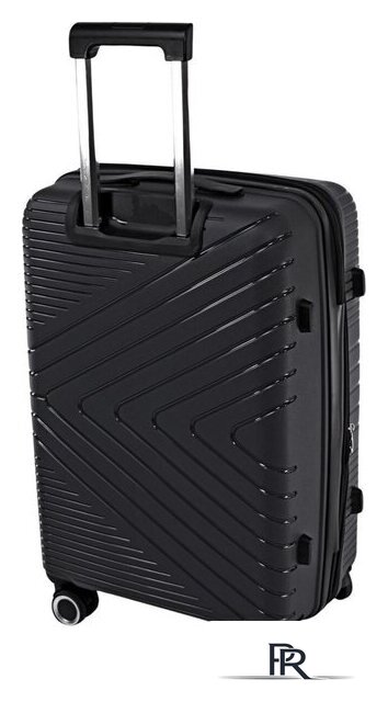 Чемодан-спиннер Pride РР-202 (M, черный) - Изображение №3 — Интернет-магазин ПроЗаказ