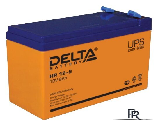 Аккумулятор для ИБП Delta HR 12-9 (12В/9 А·ч) - Изображение №1 — Интернет-магазин ПроЗаказ