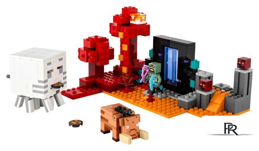 Конструктор LEGO Minecraft 21255 Засада у портала в Нижний мир - Изображение №4 — Интернет-магазин ПроЗаказ