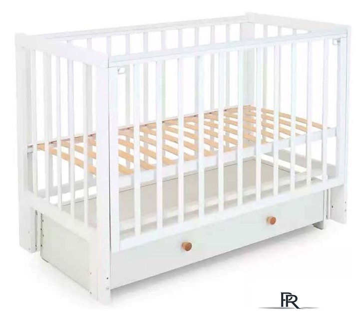 Классическая детская кроватка Rant Indy Box 780 (cloud white) - Изображение №1 — Интернет-магазин ПроЗаказ