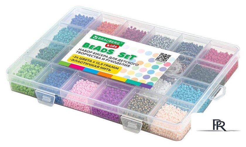 Набор бисероплетения BRAUBERG Kids Beads Set 664696 - Изображение №5 — Интернет-магазин ПроЗаказ