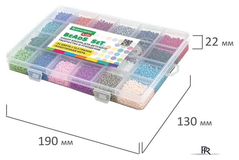 Набор бисероплетения BRAUBERG Kids Beads Set 664696 - Изображение №6 — Интернет-магазин ПроЗаказ