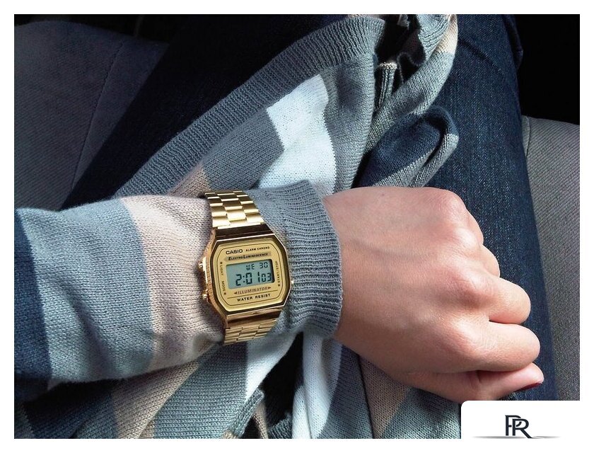 Наручные часы Casio A-168WG-9W - Изображение №3 — Интернет-магазин ПроЗаказ