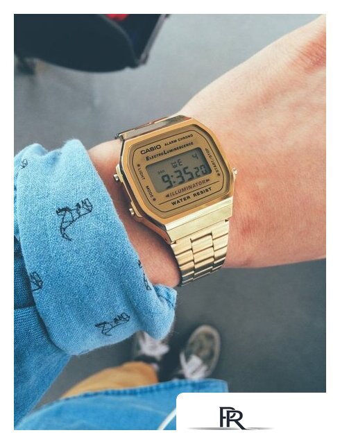 Наручные часы Casio A-168WG-9W - Изображение №2 — Интернет-магазин ПроЗаказ