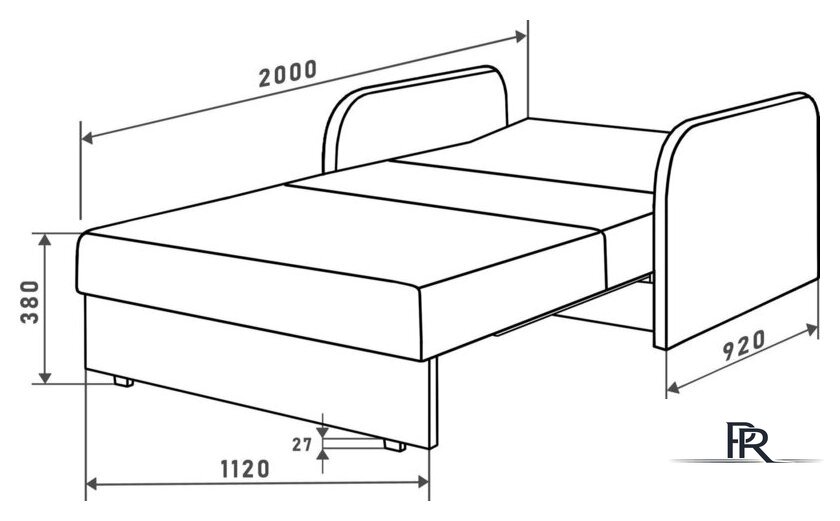 Диван Mio Tesoro Анри SB2 (Norton Teal) - Изображение №8 — Интернет-магазин ПроЗаказ