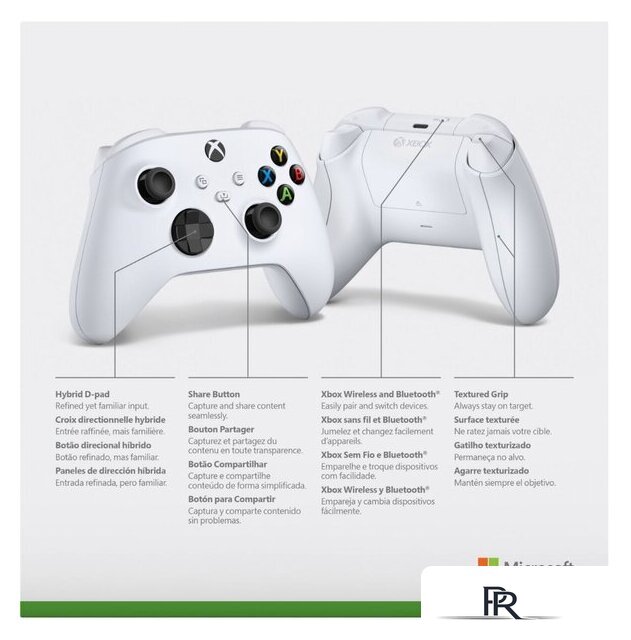 Геймпад Microsoft Xbox (белый) - Изображение №8 — Интернет-магазин ПроЗаказ