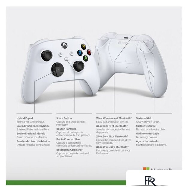 Геймпад Microsoft Xbox (белый) - Изображение №8 — Интернет-магазин ПроЗаказ