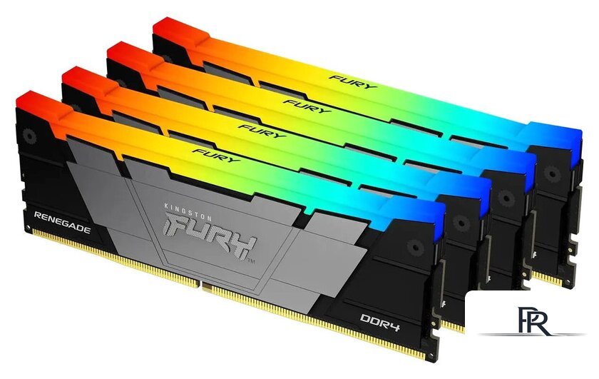 Оперативная память Kingston FURY Renegade RGB 4x8ГБ DDR4 3600 МГц KF436C16RB2AK4/32 - Изображение №1 — Интернет-магазин ПроЗаказ