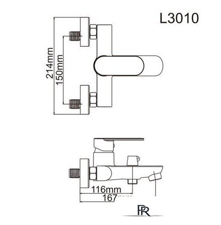 Смеситель Ledeme L3010 - Изображение №7 — Интернет-магазин ПроЗаказ