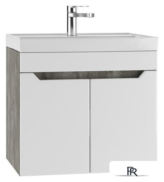  Айсберг Тумба под умывальник Енисей 60 Мечта без ящика подвесная (бетон) - Изображение №1 — Интернет-магазин ПроЗаказ