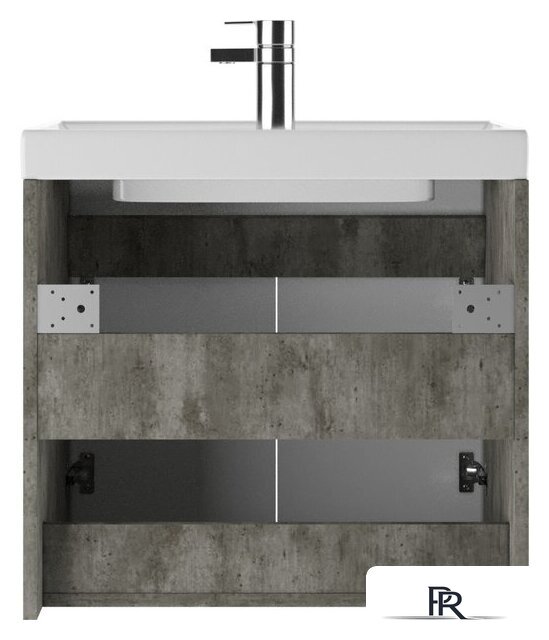  Айсберг Тумба под умывальник Енисей 60 Мечта без ящика подвесная (бетон) - Изображение №4 — Интернет-магазин ПроЗаказ