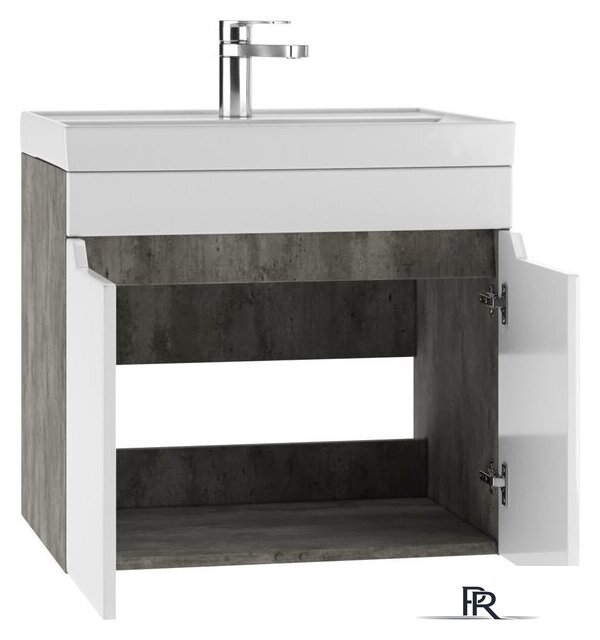  Айсберг Тумба под умывальник Енисей 60 Мечта без ящика подвесная (бетон) - Изображение №3 — Интернет-магазин ПроЗаказ