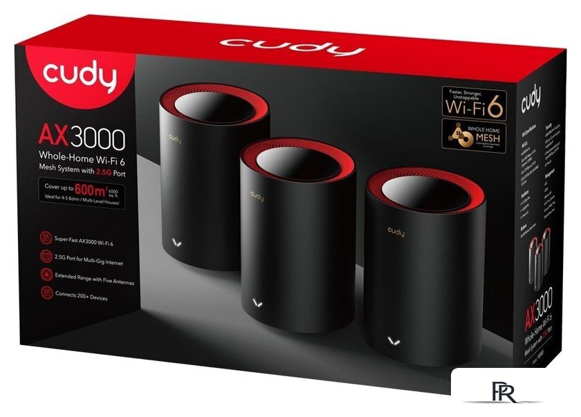 Wi-Fi система Cudy M3000 1.0 (3-Pack) - Изображение №7 — Интернет-магазин ПроЗаказ