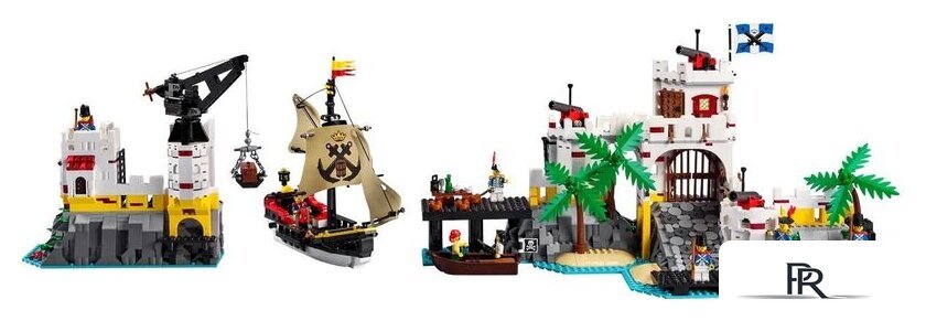 Конструктор LEGO Icons 10320 Крепость Эльдорадо - Изображение №4 — Интернет-магазин ПроЗаказ
