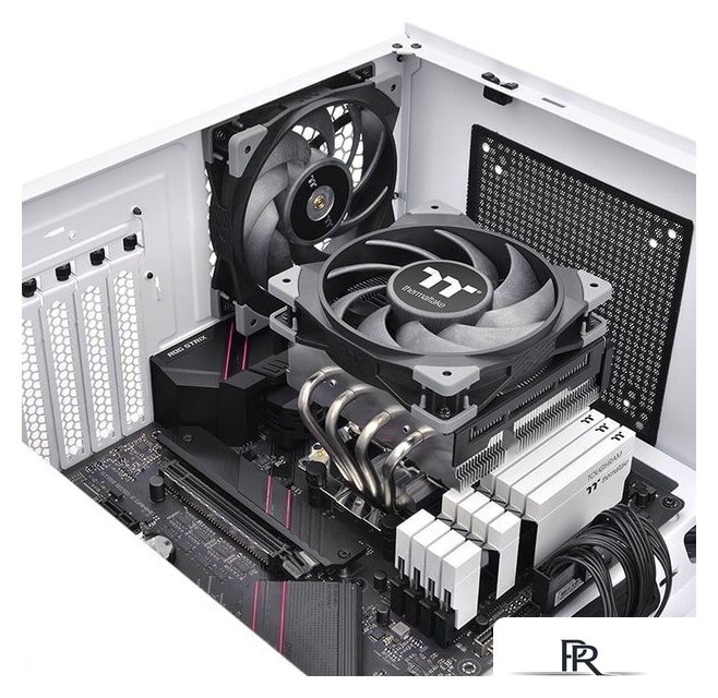Кулер для процессора Thermaltake Toughair 110 CL-P073-AL12BL-A - Изображение №6 — Интернет-магазин ПроЗаказ