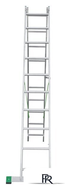 Лестница-стремянка Новая высота NV 222 алюминиевая двухсекционная 2x8 ступеней - Изображение №4 — Интернет-магазин ПроЗаказ