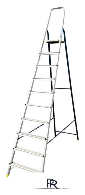 Лестница-стремянка Алюмет АМS 7810 (10 ступеней) - Изображение №1 — Интернет-магазин ПроЗаказ