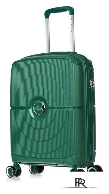 Чемодан L'Case Doha PP04 24 (M, темно-зеленый) - Изображение №2 — Интернет-магазин ПроЗаказ